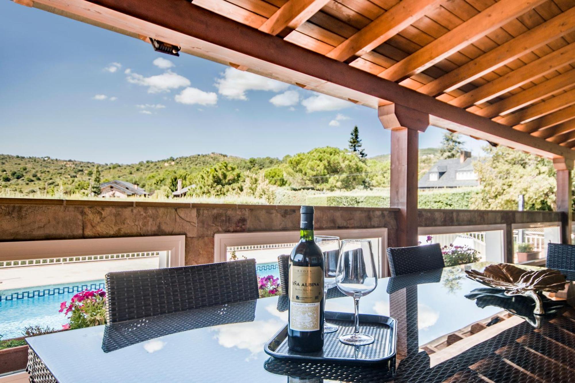 Villa El Jardin De Estrella Navacerrada Exterior foto
